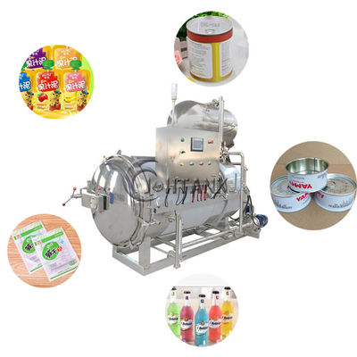 Ingeblikte Tuna Food Autoclave Retort Sterilizer-PLC Controle
