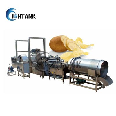 Snack Bevroren Frietenproductielijn, Verse Aardappel Chips Production Line