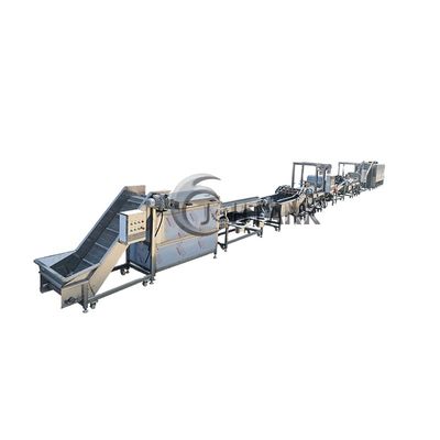 2000kg/h aardappel Chips Manufacturing Equipment Fully Automatic