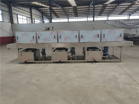Van de de Wasmachinemachine van de gevogelte de Plastic Mand Sterilisatie van de de Hoge druknevel