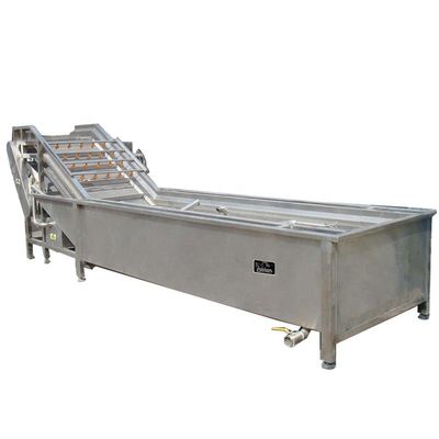 SS304 fruit en Plantaardige Verwerkingslijn, Groente en Fruit Schoonmakende Machine