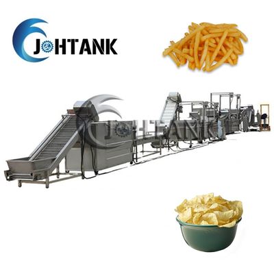 Samenstellings Volledige Automatische Aardappel Chips Making Machine, Fried Plantain Chips Production Line