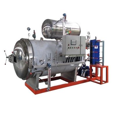 De horizontale Machine van de Voedselsterilisator, Retort Inblikkende Machine SUS30408