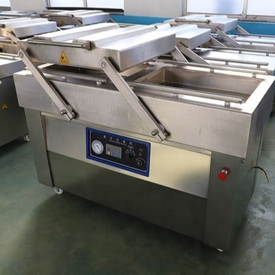 De dubbele Machine van de Kamer Vacuümverpakking voor de Groentevlees van het Rijstfruit