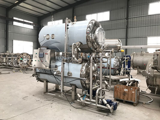 Kleine van de het Voedselsterilisator van de Luchtstoom van het de Machinewater de Onderdompelingsretort