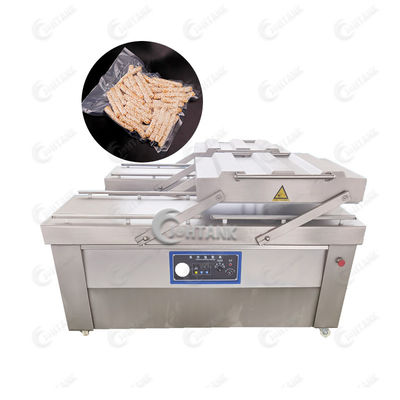 2kW dubbele Kamer Vacuüm Verpakkende Machine 220V 380V