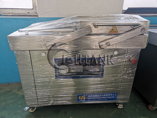 2kW dubbele Kamer Vacuüm Verpakkende Machine 220V 380V