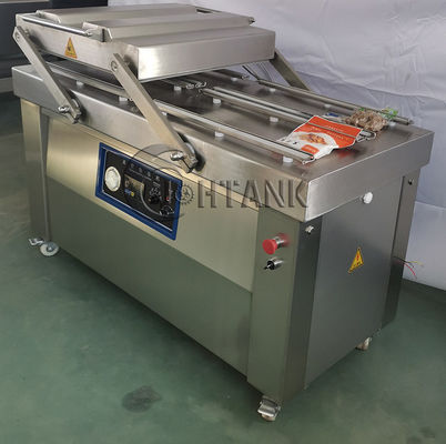 2kW dubbele Kamer Vacuüm Verpakkende Machine 220V 380V