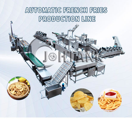 304 roestvrij staalaardappel Chips Production Line, Aardappel Chips Maker Machine