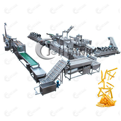 De natuurlijke Snack Bevroren Lijn van de Frietenverwerking 2000kg/H