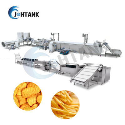 Automatisch de Aardappelwafeltje dat van Ce Machine 1000kg/H maakt
