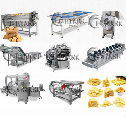 Kleinschalige Aardappel Chips Making Machine