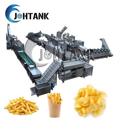 Chips Chips French Fries Manufacturing Machine 500kg/h