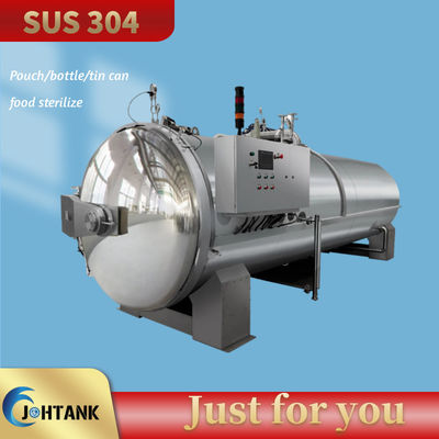 De Sterilisatormachine van de voedselretort voor de Kruik Tin Can Sauce van het Zakglas