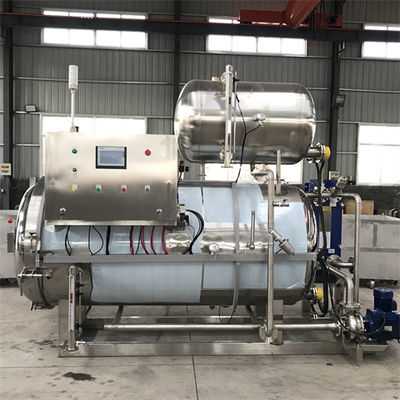 Neveltype Machine van de Stoom de Inblikkende Retort in Voedselindustrie