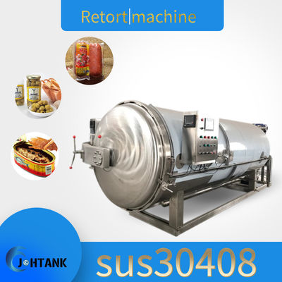 De industriële Machine van de Voedselretort voor Glaskruiken Tin Can
