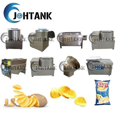 De Aardappel Chips Manufacturing Machine van de banaanweegbree