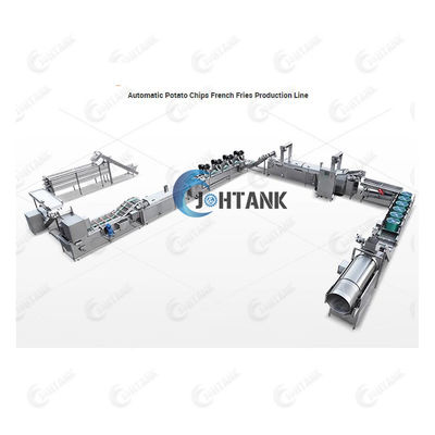 De industriële Aardappel Chips Processing Line van de Banaanweegbree