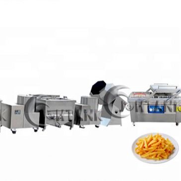 Kleinschalige volledig Automatische Frietenmachine 500kg/H