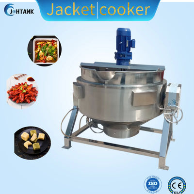 2000L elektrische Stoom Beklede Ketel, Overhellend Team Kettle Mixer
