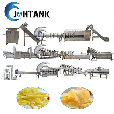 Volledig Automatisch Fried Potato Chips Making Line