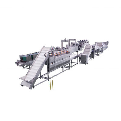 Automatische Frieten Chips Potato Chips Production Line 2000kg/hr