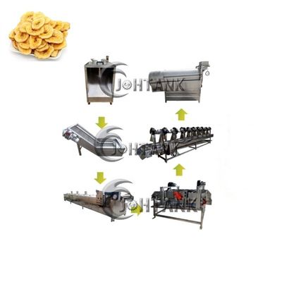 500kg/h de volledig Automatische Machine van Aardappelchips line potato crisps making