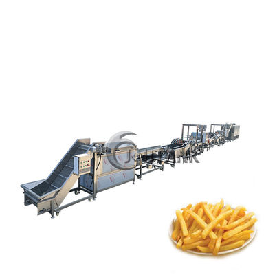 Van de de Frietenproductielijn van Ce de 2000kg/h Bevroren Aardappel Chip Making Machine