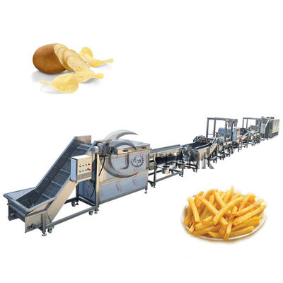 De Lijn 500kg/hr van Chips Frozen French Fries Processing van de snackaardappel
