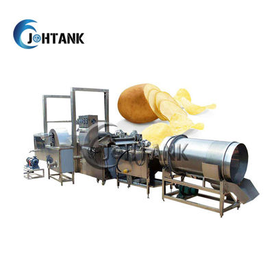 500kg/h volledig Automatische Banaan Gebraden Chips Making Machine Potato Frozen