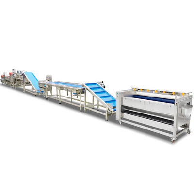 Borsteltype SUS304 de Hoge druknevel van de Luchtbel Plantaardige Wasmachine