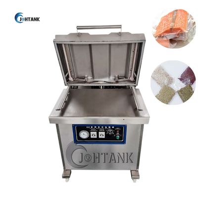 De droge Vacuümverzegelaar van Ham Sausage Steak Dual Chamber van Varkensvleesplakken