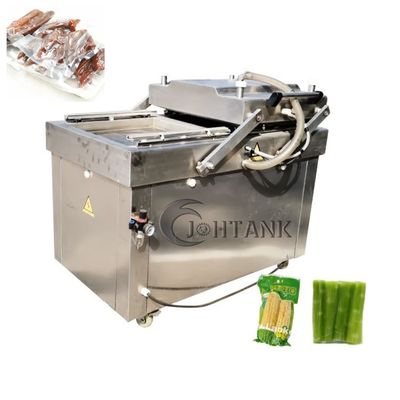 Vacuüm de Verpakkingsmachine van de plastic Zakkamer voor Schokkerige Rundvlees van het Kippen het Been Geroosterde Visfilet