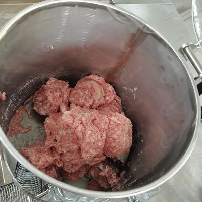 Automatische Vleespasteihamburger Patty Chicken Nuggets Processing Machine die Machine maken