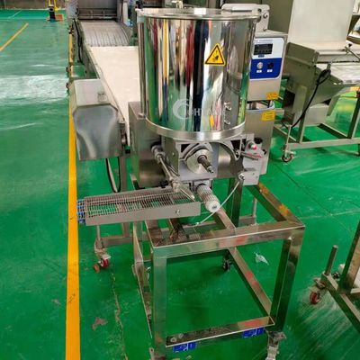 Automatische Vleespasteihamburger Patty Chicken Nuggets Processing Machine die Machine maken
