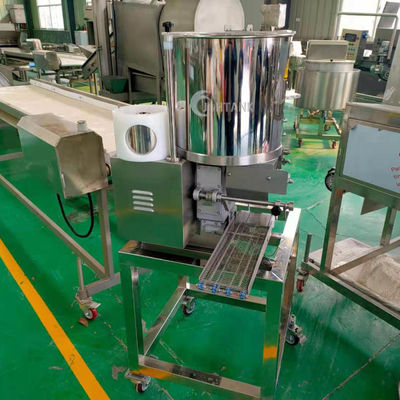 Automatische Vleespasteihamburger Patty Chicken Nuggets Processing Machine die Machine maken