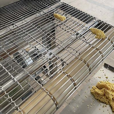 Dubbele de Riem Ononderbroken Bradende Machine Sus304 1000kg/H van de vleesballetjeskip